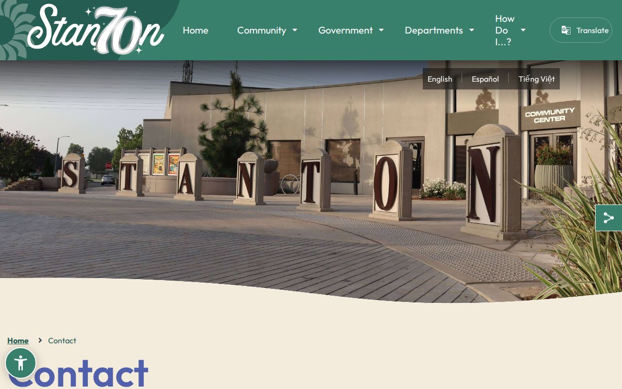 Stanton people search City Hall department contacts